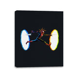 Spider Portal - Canvas Wraps Canvas Wraps RIPT Apparel 11x14 / Black