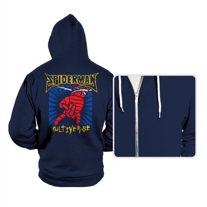 Spider Sense - Hoodies Hoodies RIPT Apparel Small / Navy