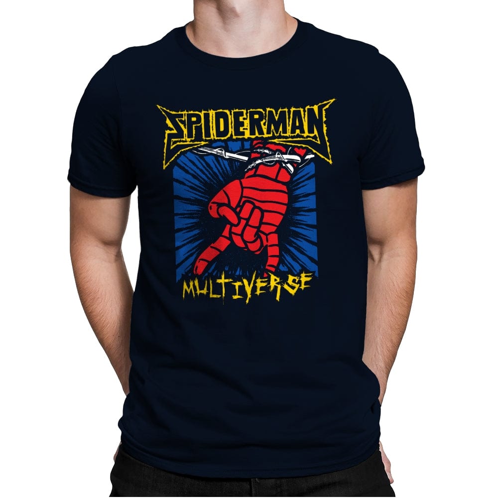 Spider Sense - Mens Premium T-Shirts RIPT Apparel Small / Midnight Navy