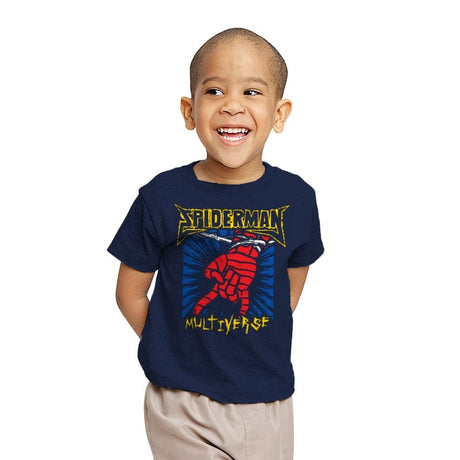 Spider Sense - Youth T-Shirts RIPT Apparel X-small / Navy