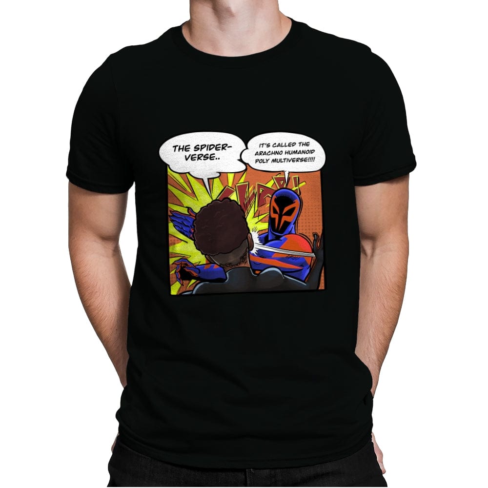 Spider Slap - Mens Premium T-Shirts RIPT Apparel Small / Black