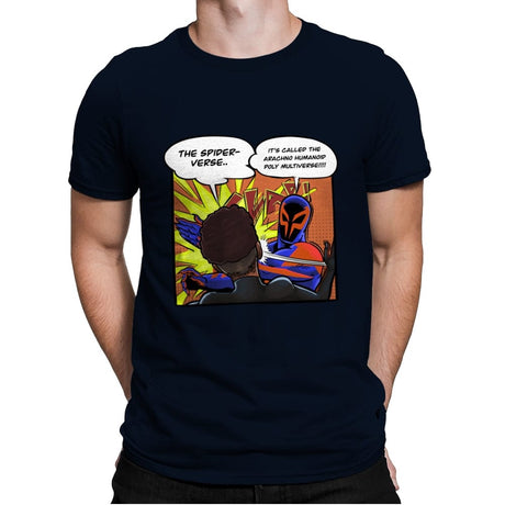 Spider Slap - Mens Premium T-Shirts RIPT Apparel Small / Midnight Navy