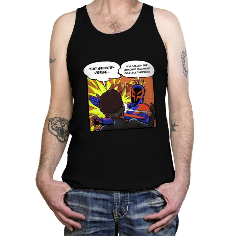 Spider Slap - Tanktop Tanktop RIPT Apparel X-Small / Black