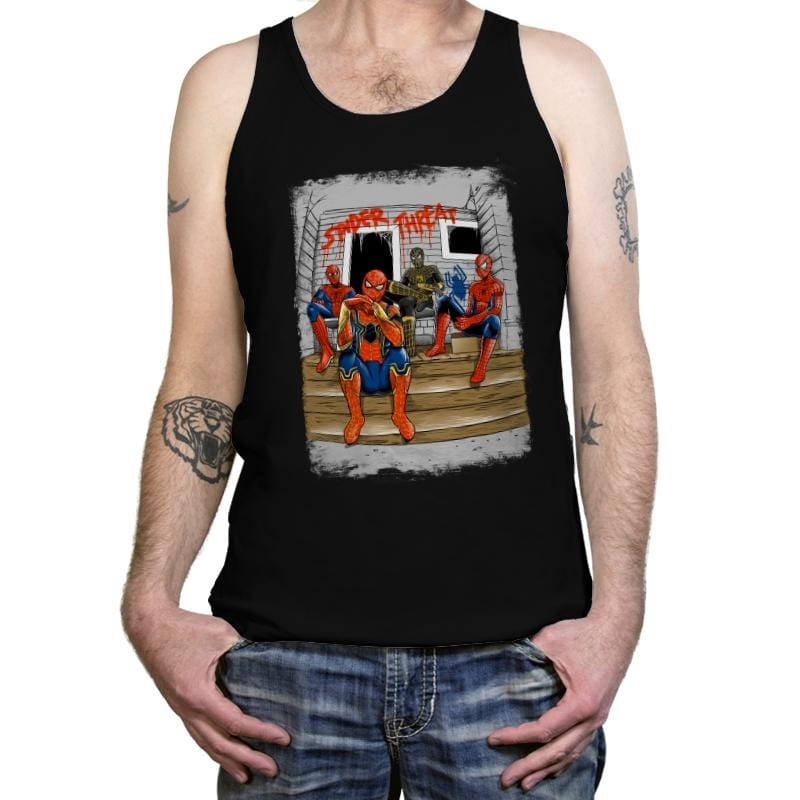 Spider Threat - Tanktop Tanktop RIPT Apparel X-Small / Black