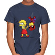 Spider Ugh - Mens T-Shirts RIPT Apparel Small / Navy