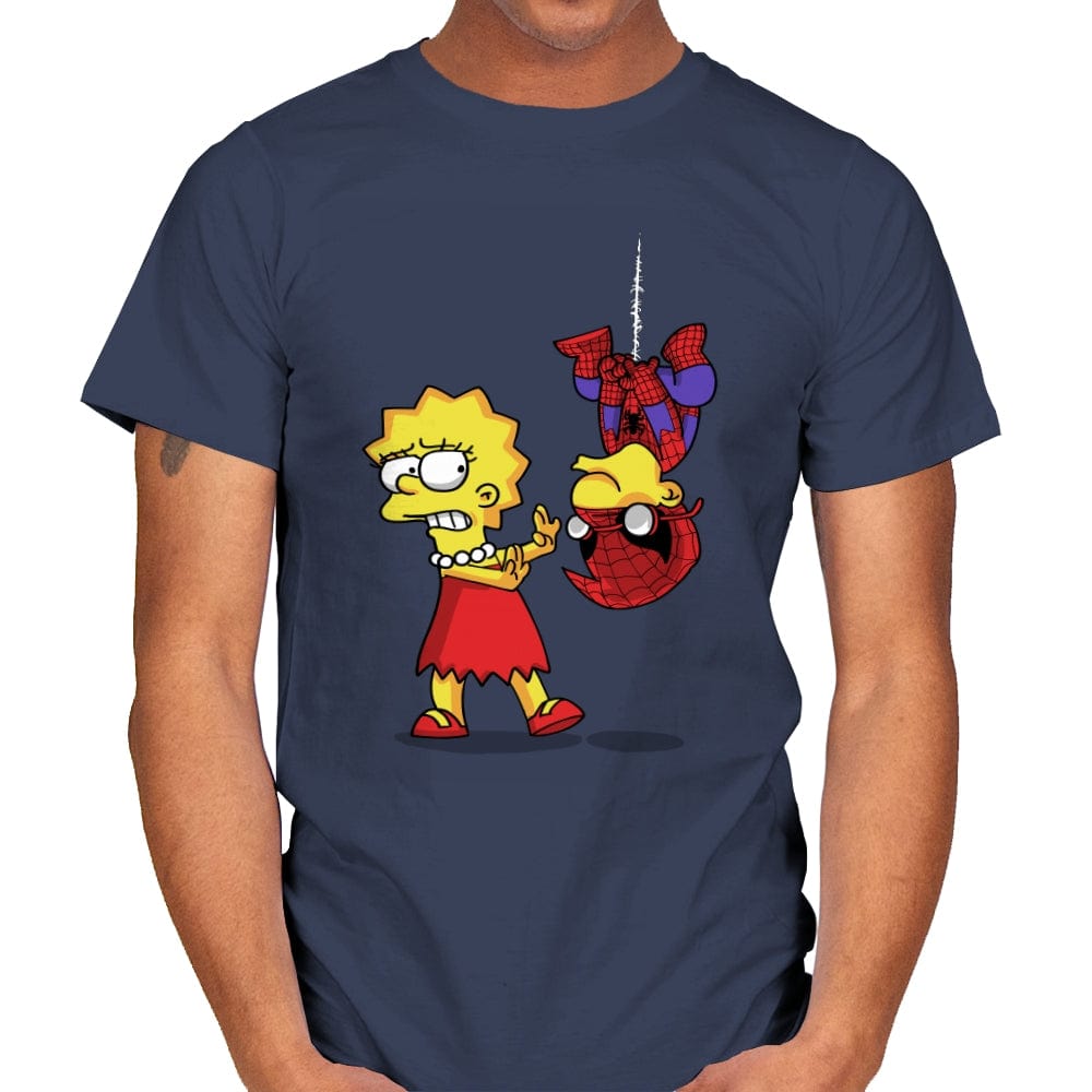 Spider Ugh - Mens T-Shirts RIPT Apparel Small / Navy
