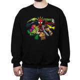 Spider-Yaga - Anytime - Crew Neck Sweatshirt Crew Neck Sweatshirt RIPT Apparel