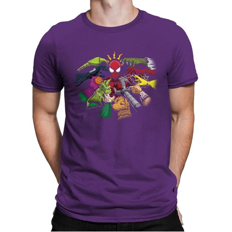 Spider-Yaga - Anytime - Mens Premium T-Shirts RIPT Apparel Small / Purple Rush