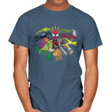 Spider-Yaga - Anytime - Mens T-Shirts RIPT Apparel Small / Indigo Blue