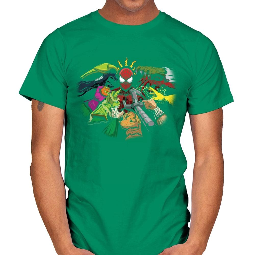 Spider-Yaga - Anytime - Mens T-Shirts RIPT Apparel Small / Kelly Green