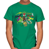 Spider-Yaga - Anytime - Mens T-Shirts RIPT Apparel Small / Kelly Green