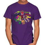 Spider-Yaga - Anytime - Mens T-Shirts RIPT Apparel Small / Purple