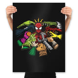 Spider-Yaga - Anytime - Prints Posters RIPT Apparel 18x24 / Black