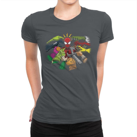 Spider-Yaga - Anytime - Womens Premium T-Shirts RIPT Apparel Small / Heavy Metal