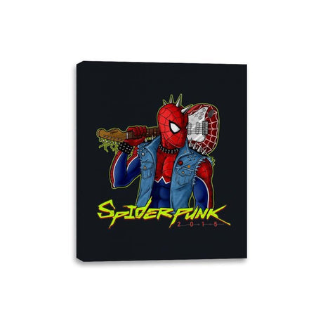 SpiderPunk 2015 - Best Seller - Canvas Wraps Canvas Wraps RIPT Apparel 8x10 / Black
