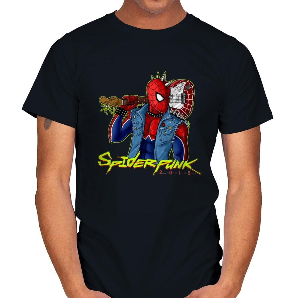 SpiderPunk 2015 - Best Seller - Mens T-Shirts RIPT Apparel Small / Black