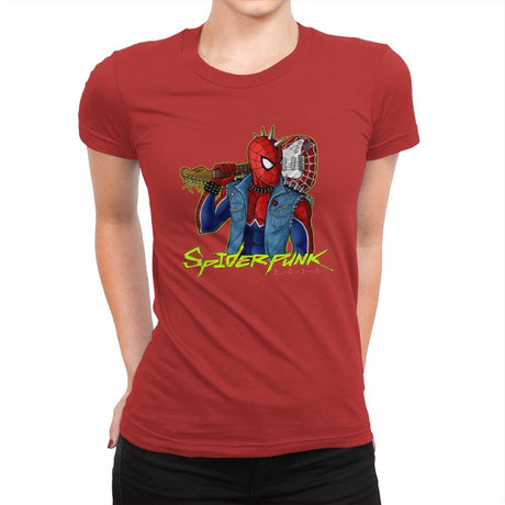 SpiderPunk 2015 - Best Seller - Womens Premium T-Shirts RIPT Apparel Small / Red