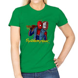 SpiderPunk 2015 - Best Seller - Womens T-Shirts RIPT Apparel Small / Irish Green