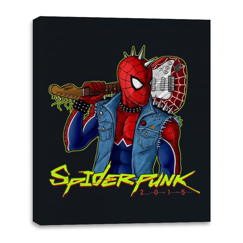 SpiderPunk 2015 - Canvas Wraps Canvas Wraps RIPT Apparel 16x20 / Black