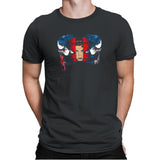Spiders and Symbiotes Exclusive - Mens Premium T-Shirts RIPT Apparel Small / Heavy Metal