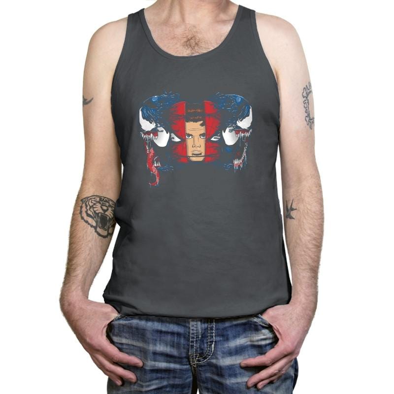 Spiders and Symbiotes Exclusive - Tanktop Tanktop RIPT Apparel X-Small / Asphalt