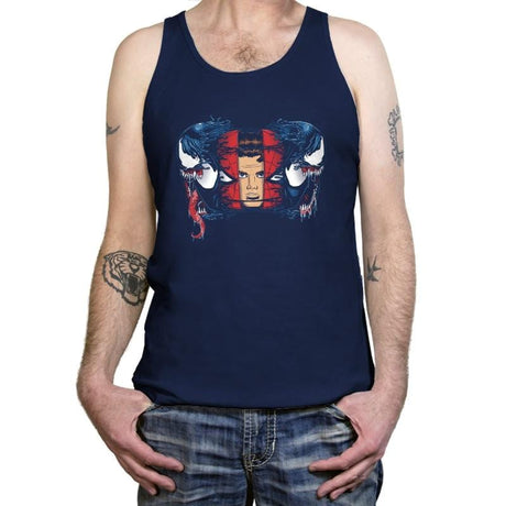 Spiders and Symbiotes Exclusive - Tanktop Tanktop RIPT Apparel X-Small / Navy