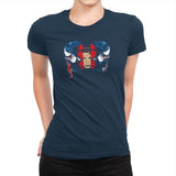 Spiders and Symbiotes Exclusive - Womens Premium T-Shirts RIPT Apparel Small / Midnight Navy