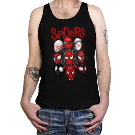Spiders - Tanktop Tanktop RIPT Apparel X-Small / Black