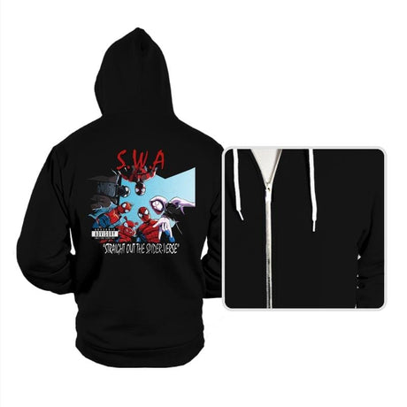 Spiders With Attitude - Hoodies Hoodies RIPT Apparel