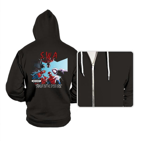 Spiders With Attitude - Hoodies Hoodies RIPT Apparel Small / Black