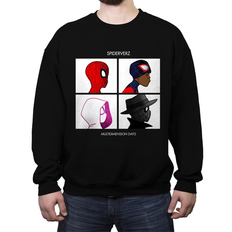 Spiderverz - Crew Neck Sweatshirt Crew Neck Sweatshirt RIPT Apparel