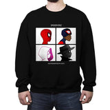 Spiderverz - Crew Neck Sweatshirt Crew Neck Sweatshirt RIPT Apparel Small / Black