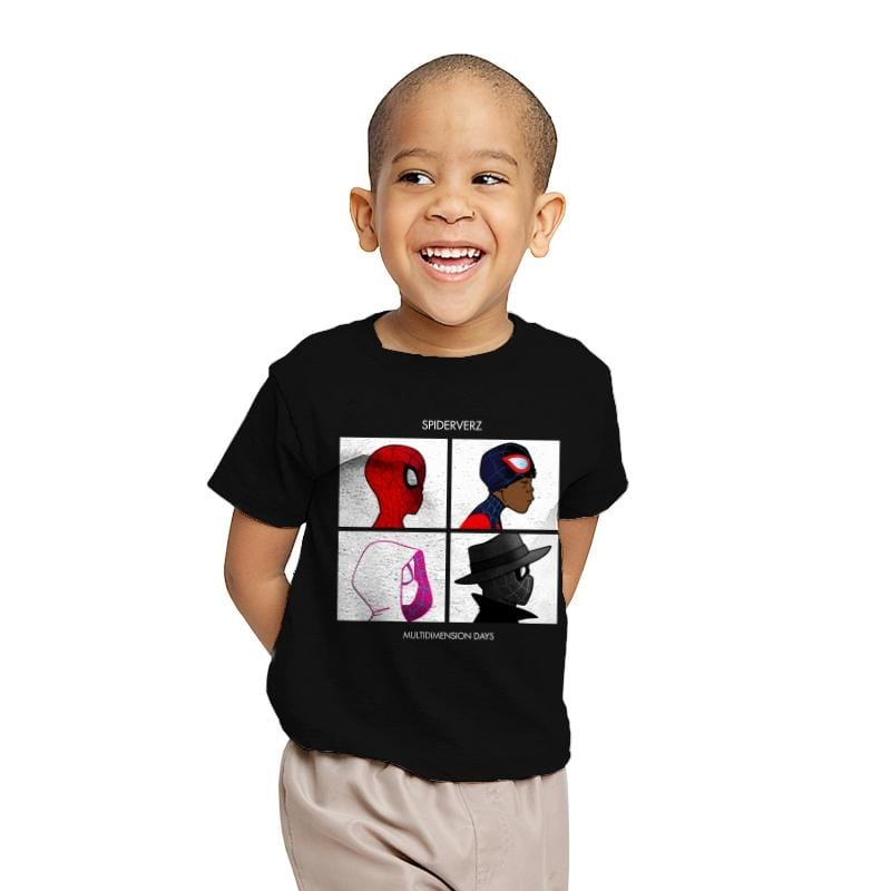 Spiderverz - Youth T-Shirts RIPT Apparel X-small / Black