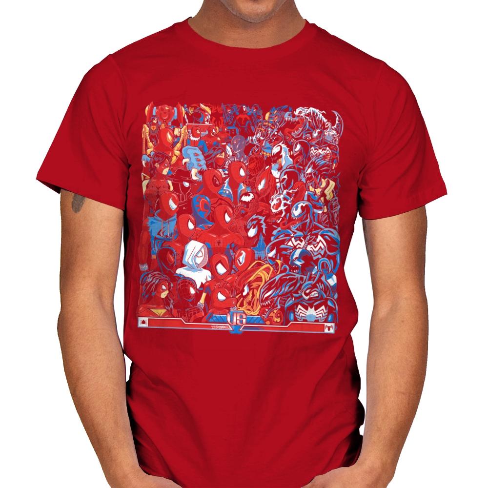 Spides VS Symbs - Best Seller - Mens T-Shirts RIPT Apparel Small / Red