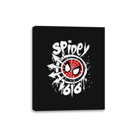 Spidey-616 - Canvas Wraps Canvas Wraps RIPT Apparel 8x10 / Black