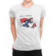 Spidey and Stephen - Womens Premium T-Shirts RIPT Apparel Small / White