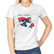 Spidey and Stephen - Womens T-Shirts RIPT Apparel Small / White