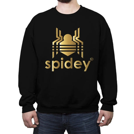 Spidey Athletics  - Crew Neck Sweatshirt Crew Neck Sweatshirt RIPT Apparel Small / Black