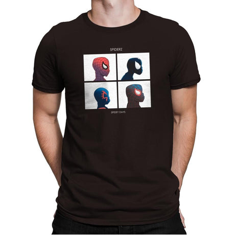 Spidey Dayz Exclusive - Mens Premium T-Shirts RIPT Apparel Small / Dark Chocolate