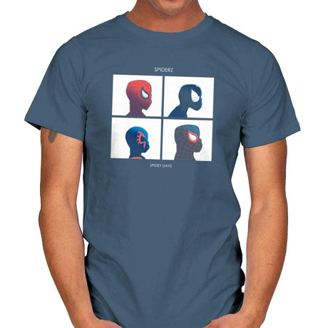Spidey Dayz Exclusive - Mens T-Shirts RIPT Apparel Small / Indigo Blue