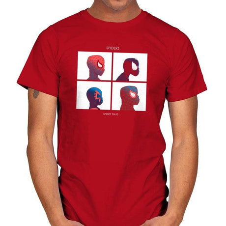 Spidey Dayz Exclusive - Mens T-Shirts RIPT Apparel Small / Red