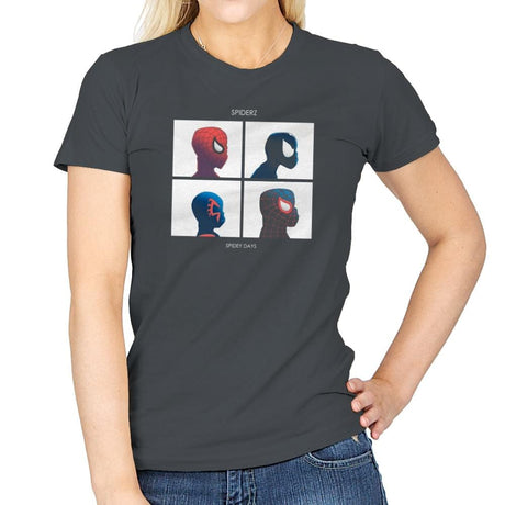 Spidey Dayz Exclusive - Womens T-Shirts RIPT Apparel Small / Charcoal