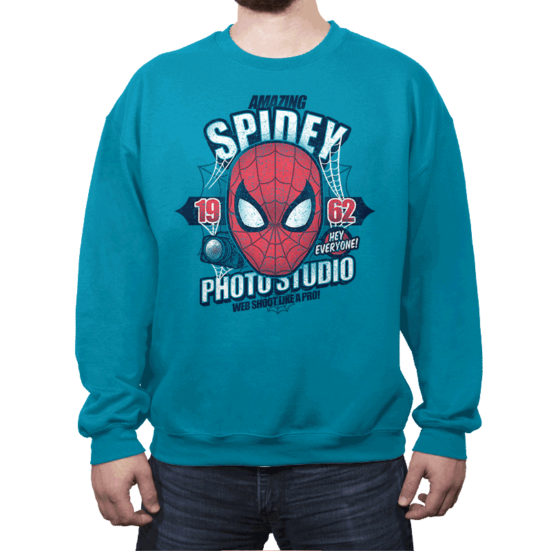 Spidey Photo Studio - Crew Neck Crew Neck RIPT Apparel