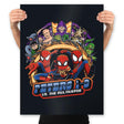 Spidey Pilgrim - Prints Posters RIPT Apparel 18x24 / Black