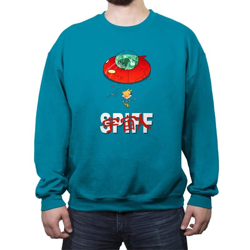 Spiff - Crew Neck Sweatshirt Crew Neck Sweatshirt RIPT Apparel Small / Antique Sapphire