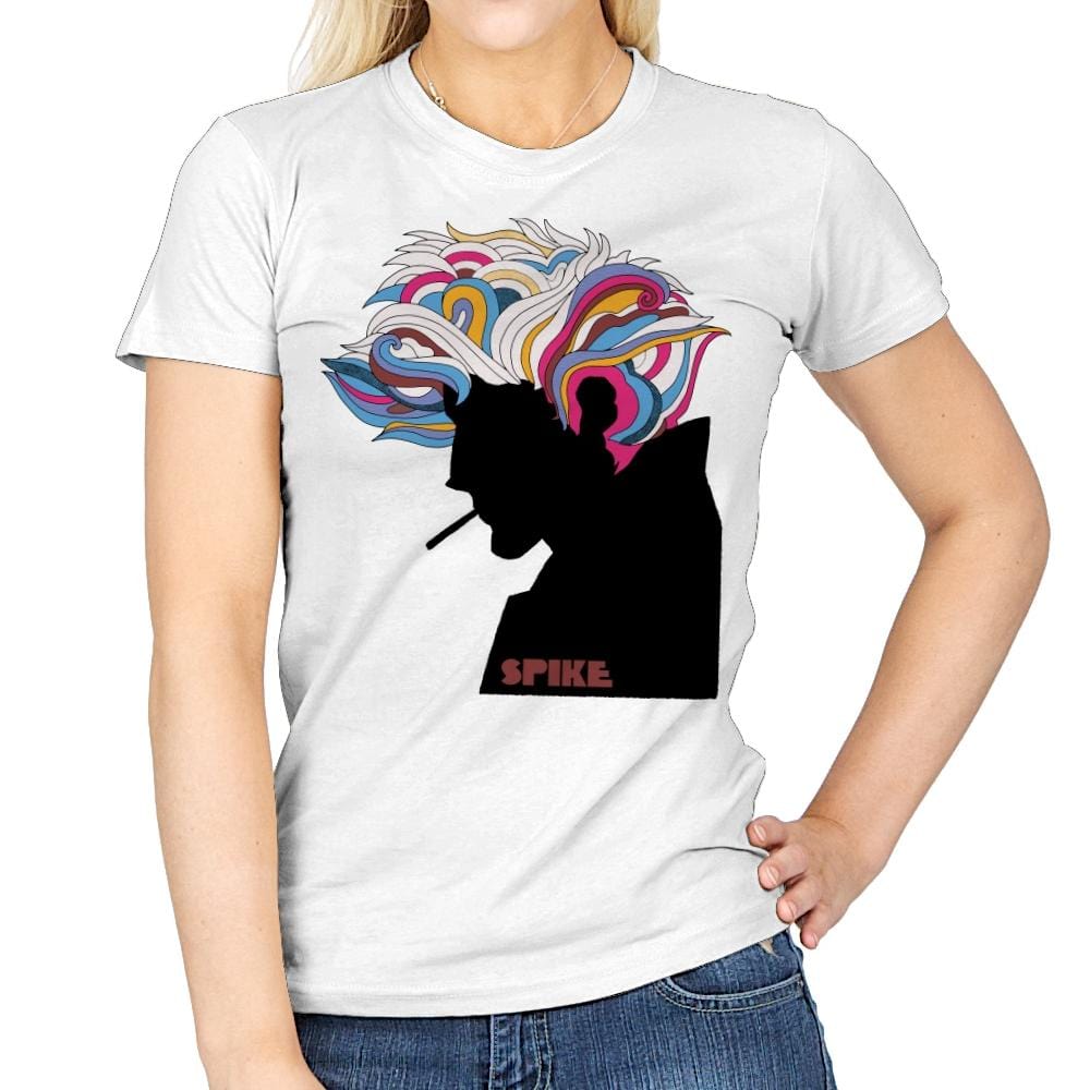 Spike Poster - Womens T-Shirts RIPT Apparel Small / White