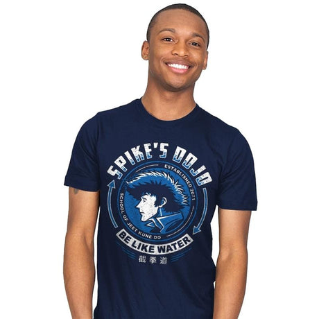 Spike's Dojo - Mens T-Shirts RIPT Apparel Small / Navy