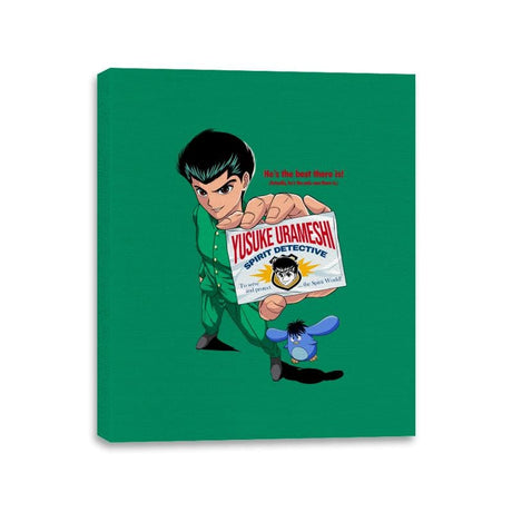 Spirit Detective - Canvas Wraps Canvas Wraps RIPT Apparel 11x14 / Kelly