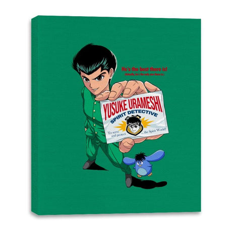 Spirit Detective - Canvas Wraps Canvas Wraps RIPT Apparel 16x20 / Kelly