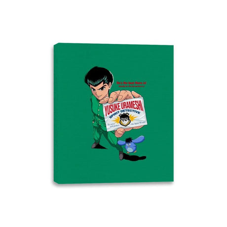 Spirit Detective - Canvas Wraps Canvas Wraps RIPT Apparel 8x10 / Kelly